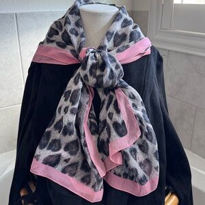 Moschino Valentines Day Heart Scarf